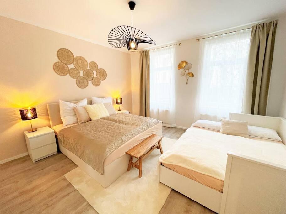 Casarina - Charmante Wohnung Direkt Am Zoo Mit Sauna Lipsia Esterno foto